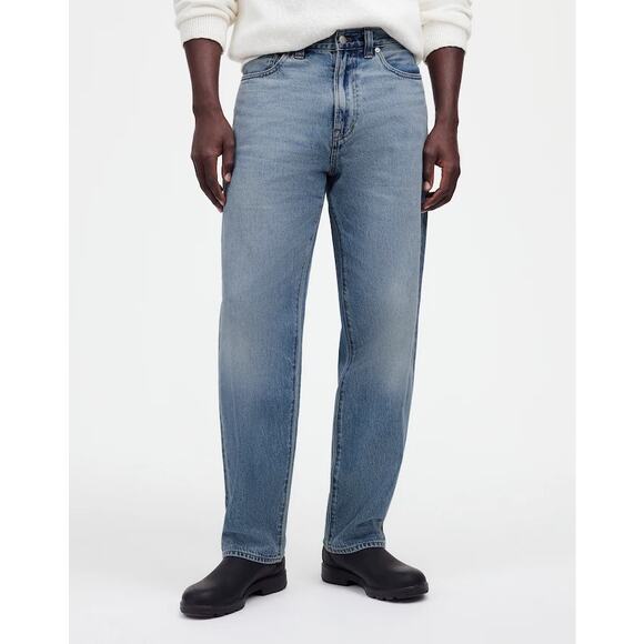 Madewell NWT Men's The 1991 Loose Straight Aalto Wash Jean 40x32 MSRP $138 - Picture 2 of 6